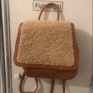 Sherpa tan backpack
